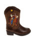Little Boys Toy Story Slip On Light Up Cowboy Boots