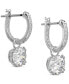 ფოტო #6 პროდუქტის Silver-Tone Constella Crystal Drop Earrings