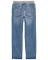 Фото #5 товара Kid Drawstring Pull-On Jeans - Blue 6