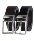 ფოტო #10 პროდუქტის Men's Micro Logo Strap Reversible Casual Belt