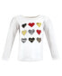 ფოტო #18 პროდუქტის Baby Girls Long Sleeve T-Shirts, Houndstooth Red