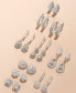 ფოტო #7 პროდუქტის Diamond Teardrop Earrings (1/2 ct. t.w.) in 14k White, Yellow or Rose Gold, Created for Macy's