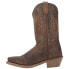 Laredo Nico Square Toe Cowboy Mens Brown Casual Boots 68398