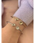 ფოტო #2 პროდუქტის Moon Phases Design Sterling Silver Diamond Adjustable Women Cuff