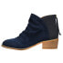 Фото #5 товара Corkys Sis Round Toe Chelsea Booties Womens Blue Casual Boots 80-9996-NAVY