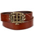 ფოტო #1 პროდუქტის Men's TH Logo Plaque Belt