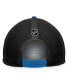 Фото #2 товара Men's Black Columbus Blue Jackets Special Edition Trucker Adjustable Hat