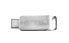 Фото #1 товара Intenso cMobile Line - 128 GB - USB Type-A / USB Type-C - 3.2 Gen 1 (3.1 Gen 1) - Swivel - 9 g - Silver