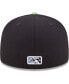 Фото #5 товара Men's Navy Hillsboro Hops Authentic Collection 59FIFTY Fitted Hat