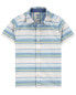 Фото #5 товара Baby Baja Stripe Button-Front Short Sleeve Shirt 12M