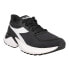 Diadora Mythos Blushield Vigore Running Mens Black Sneakers Athletic Shoes 1780