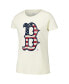 ფოტო #2 პროდუქტის Women's Cream Boston Red Sox Vintage-like T-Shirt