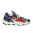 Фото #1 товара Fila Ray Tracer Evo 2 1RM02033-438 Mens Blue Leather Lifestyle Sneakers Shoes 9