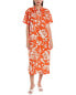 Фото #1 товара Mara Hoffman Abbie Shirtdress Women's Orange Xs