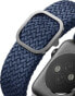 Фото #9 товара Uniq UNIQ pasek Aspen Apple Watch 44/42mm Braided niebieski/oxford blue