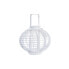 Lantern DKD Home Decor Crystal White Bamboo (35 x 35 x 29 cm)