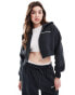 Фото #1 товара Good For Nothing co-ord crop oversized logo hoodie in black