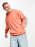 Фото #7 товара ASOS DESIGN oversized hoodie in orange with skate back and sleeve print