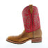 Фото #5 товара Double H Roger Square Toe I.C.E. Roper 11" Mens Brown Cowboy Western Boots