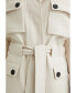 ფოტო #3 პროდუქტის Women's Belted Fluffy Jacket