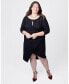 Фото #2 товара - Women's Plus Size Lina Keyhole Dress
