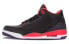 Фото #1 товара Jordan Air Jordan 3 Retro Crimson 中帮 复古篮球鞋 男款 黑红 / Кроссовки Jordan Air Jordan 136064-005