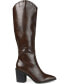 Фото #2 товара Women's Daria Extra Wide Calf Western Boots