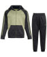 Little & Toddler Boys Mélange Hooded Jacket & Jogger Pants, 2 Piece Set