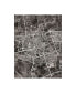 Фото #1 товара Michael Tompsett Leeuwarden Netherlands City Map Black Canvas Art - 19.5" x 26"