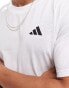 Фото #3 товара adidas Training Train Essentials t-shirt in white