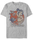 ფოტო #1 პროდუქტის Cuphead Men's Cala Maria Airplane Attack Short Sleeve T-Shirt