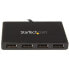 Фото #3 товара Разветвитель MST Hub Startech.com - 4-портовый, 4x DisplayPort, 3840 x 2160 пикселей, черный, из пластика, 30 Гц