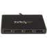 Фото #3 товара StarTech.com 4-Port Multi Monitor Adapter - DisplayPort 1.2 MST Hub - 4x 1080p - DisplayPort Video Splitter for Extended Desktop Mode on Windows PCs Only - DP to Quad DP Monitors - DisplayPort - 4x DisplayPort - 3840 x 2160 pixels - Black - Plastic - 30 Hz