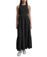 ფოტო #1 პროდუქტის Women's Cotton Gauze Smocked-Bodice Maxi Dress