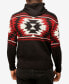 Фото #3 товара Men's Aztec Hooded Sweater