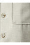 Фото #28 товара Crop Gömlek Ceket Uzun Kollu Cep Detaylı Düğmeli Klasik Yaka