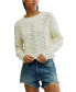 Фото #1 товара Women's Bell Song Texture-Knit Sweater