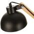 Фото #3 товара Декоративная настольная лампа EDM Флексо Черно-деревянная с металлом 60 Вт E27 Ø 16 x 53 см