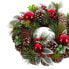 Фото #3 товара Корона Shico Рождественский венок Красный Зеленый Разноцветный Пластик Foam Ананасы 30 x 30 см