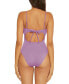 Women's Color Code Cutout One-Piece Swimsuit