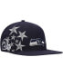 Фото #1 товара Men's Seattle Seahawks Navy Stars Snapback Hat