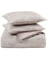 Фото #3 товара Impasto Stone 3-Pc. Duvet Cover Set, Full/Queen, Created for Macy's