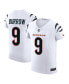 ფოტო #1 პროდუქტის Men's Joe Burrow White Cincinnati Bengals Vapor F.U.S.E. Elite Jersey