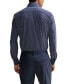 ფოტო #2 პროდუქტის Men's Printed Performance-Stretch Slim-Fit Dress Shirt