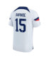 Фото #2 товара Men's Megan Rapinoe Blue USWNT 2022/23 Home Breathe Stadium Replica Player Jersey