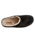 Softwalk Madison Plush S2268-004 Womens Black Wide Clog Sandals Shoes 12