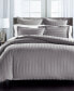 Фото #1 товара 1.5" Stripe 550 Thread Count 100% Cotton 3-Pc. Duvet Cover Set, Full/Queen, Created for Macy's