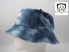 Levi's Bucket Hat Embroidered Logo Tie Dye Women's Medium Blue - White NEW