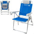 Фото #5 товара Складной стул с подголовником Aktive 47 x 99 x 63 cm Синий (2 штук)