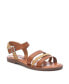 Фото #4 товара Women's Casual Flat Strappy Sandals By